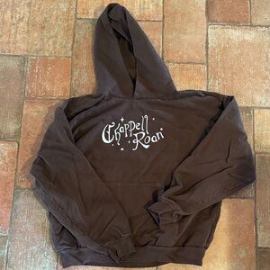 Chappell Roan Brown Hooded Sweatshirt Official Concert Merch